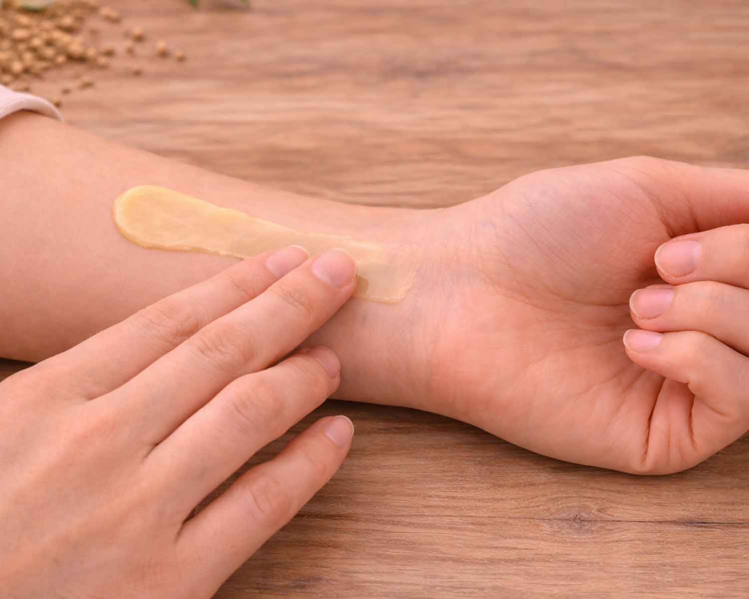 Anwendung Bio Premium Tallow Pflegebalsam